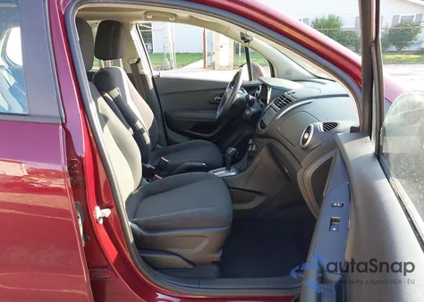 2016 Chevrolet Trax 1Ls из США, поврежденный, VIN 3GNCJNSB5GL159607